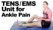 How to Use a TENS / EMS Unit for Ankle Pain Relief - Ask Doctor Jo