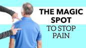 First Step to Stopping Neck Pain. The Magic Spot (T1 to T7)