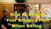 How to Relieve Your Sciatica Pain When Sitting-3 Fast Options -Herniated or Bulging Disc Problems