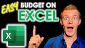 How to Make a BUDGET ON EXCEL For Beginners