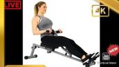Sunny Health \u0026 #Fitness🏋️ SF-RW1205 Rowing Machine || home workout || home workout no #equipment