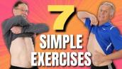 7 Simple Exercises To Get In Shape FAST- No Equipment Needed.