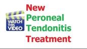 How To Treat Peroneal Tendonitis Treatment Ankle Sprain