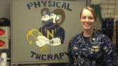 Navy Physical Therapist Highlights Diverse Work for Medical Service Corps