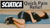 One Minute Sciatica Exercises for Quick Pain Relief \u0026 Cure of Sciatic Pain