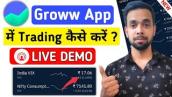 Groww App Me Trading kaise Kare | Full Demo 2022 | Groww App Kaise Use Kare  Groww Stocks Buy Sell