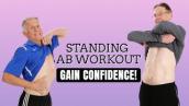Take Off Your Shirt Without Fear. Try The Standing Ab Workout (7 Examples)