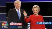 The First Presidential Debate: Hillary Clinton And Donald Trump (Full Debate) | NBC News