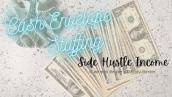 Cash Envelope Stuffing $274 | Weekly Side Hustle Income | Etsy + YouTube + More!