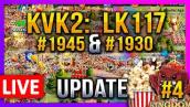 KVK2: LK117 Zone6 UPDATE #4 🔴 #1945 \u0026 #1930 (imperium) \u0026 more - Rise of Kingdoms ROK Fleisch