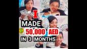 HOW I MADE 50,000 DIRHAM / AED IN 3 MONTHS! 2 Side Hustles. Passive Income. Barbie Alokiss. 2020.