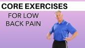 Top Core Exercises For Low Back Pain, Including Spondylolisthesis \u0026 Stenosis