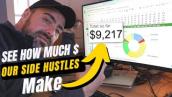 10 Side Hustle Ideas 2022! We RUN All 10 \u0026 Reveal How Much MONEY Each Makes!