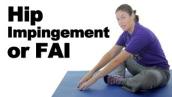Hip Impingement (FAI) Pain Stretches \u0026 Exercises - Ask Doctor Jo