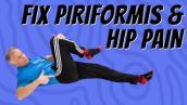 Chronic Piriformis \u0026 Hip Pain- Fix It Yourself (3 Steps)