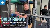 Bicep Tendinopathy Strengthening Exercises | Tim Keeley | Physio REHAB