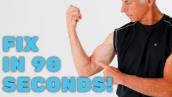 Fix Biceps Tendonitis or Strain in 90 Seconds, At Home- Self Treatment, Follow Video