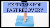 Best Ankle Rehabilitation Exercises for Fast Recovery \u0026 Prevent Future Ankle Injury (Science Based)
