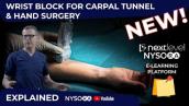 Wrist Block for Carpal Tunnel \u0026 Hand Surgery Explained  - Crash course with Dr. Hadzic