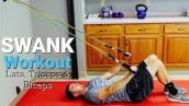Best SWANK Workout for Lats, Triceps, and Biceps At Home, No Weights