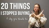 💵20 Things I Don`t Buy To Save Money | minimalism \u0026 finances