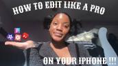 HOW TO EDIT LIKE A PRO ON YOUR IPHONE USING IMOVIE  | EDITING TIPS