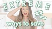 EXTREME Ways To Save Money Fast on a Low Income 2021
