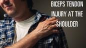 Treatment options for injury of the long head of biceps at the shoulder