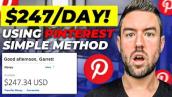 This FREE 10 Min. Pinterest Method Makes YOU $247/Day! (Affiliate Marketing 2023)