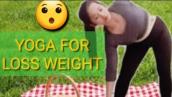 Yoga For Weight Loss \u0026 Belly Fat Burning Workout At Home Exercises/Elvura Espiritu VLOGS