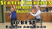 Seated Exercises for Older Adults- 10 BEST By Bob and Brad