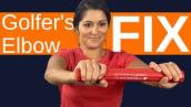 Best Golfers Elbow Exercise for Elbow Pain Relief - Medial Epicondylitis