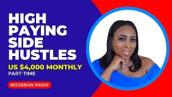 12 High-Paying Side Hustles To Start - Make $4,000 Monthly On The Side (Recession-Proof) - Episode 2