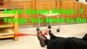 Ankle Sprain Rehab: 7 Things You Need To Do- Stretches, Exercises, \u0026 Massage