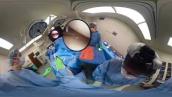 Left Knee Arthroscopy - Time Out and Draping - GoPro Fusion 360