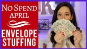 💵 APRIL NO SPEND - Envelope Stuffing \u0026 Savings Habit