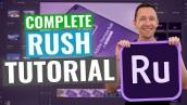 Adobe Rush Tutorial [UPDATED] - How to Edit Videos with Premiere Rush!