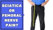 Is Leg Pain Sciatica or Femoral Nerve Pain? Must See to Assess \u0026 Stop Pain