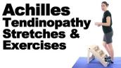 Achilles Tendinopathy Stretches \u0026 Exercises - Ask Doctor Jo
