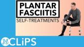 3 Self-Treatments To STOP Plantar-Fasciitis Foot Pain Fast! (B\u0026B Clips)