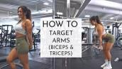 HOW TO TARGET BICEPS \u0026 TRICEPS | BLASTING ARM WORKOUT