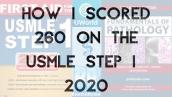 How I Scored 260 on USMLE Step 1 2020