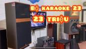 Thật không thể tin nổi 23 triệu một bộ karaoke cực kỳ hầm hố,loa W720 ghép đẩy X7-DAC