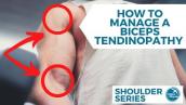 How to manage and help a biceps tendinopathy!