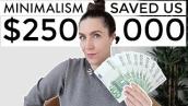 10 EXTREME MINIMALIST BUDGET TIPS (SAVE 70% OF INCOME) // Spend Less 💸 FINANCIAL MINIMALIST FAMILY