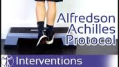 Alfredson Achilles Tendinopathy Rehab Protocol
