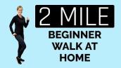 2 Mile Beginner Walk At Home Workout- Workouts with Jordan
