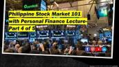 Philippine Stock Market 101 with Personal Finance Lecture | Part 4 Efraim Osingat