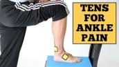 How to Use A TENS Unit With Inner, Outer \u0026 General Ankle Pain. Correct Pad Placement
