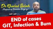 END of cases GIT,infection, BURN